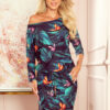 13-119 Sports dress with pockets - colorful butterflies-1