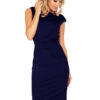 Dress SARA - Navy Blue 144-4-1