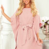 287-11 SOFIA Butterfly dress - dirty pink-1